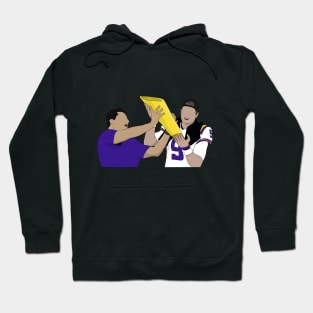 Joe Burrow and Ed Oregon Hoodie